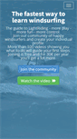 Mobile Screenshot of learn2windsurf.com